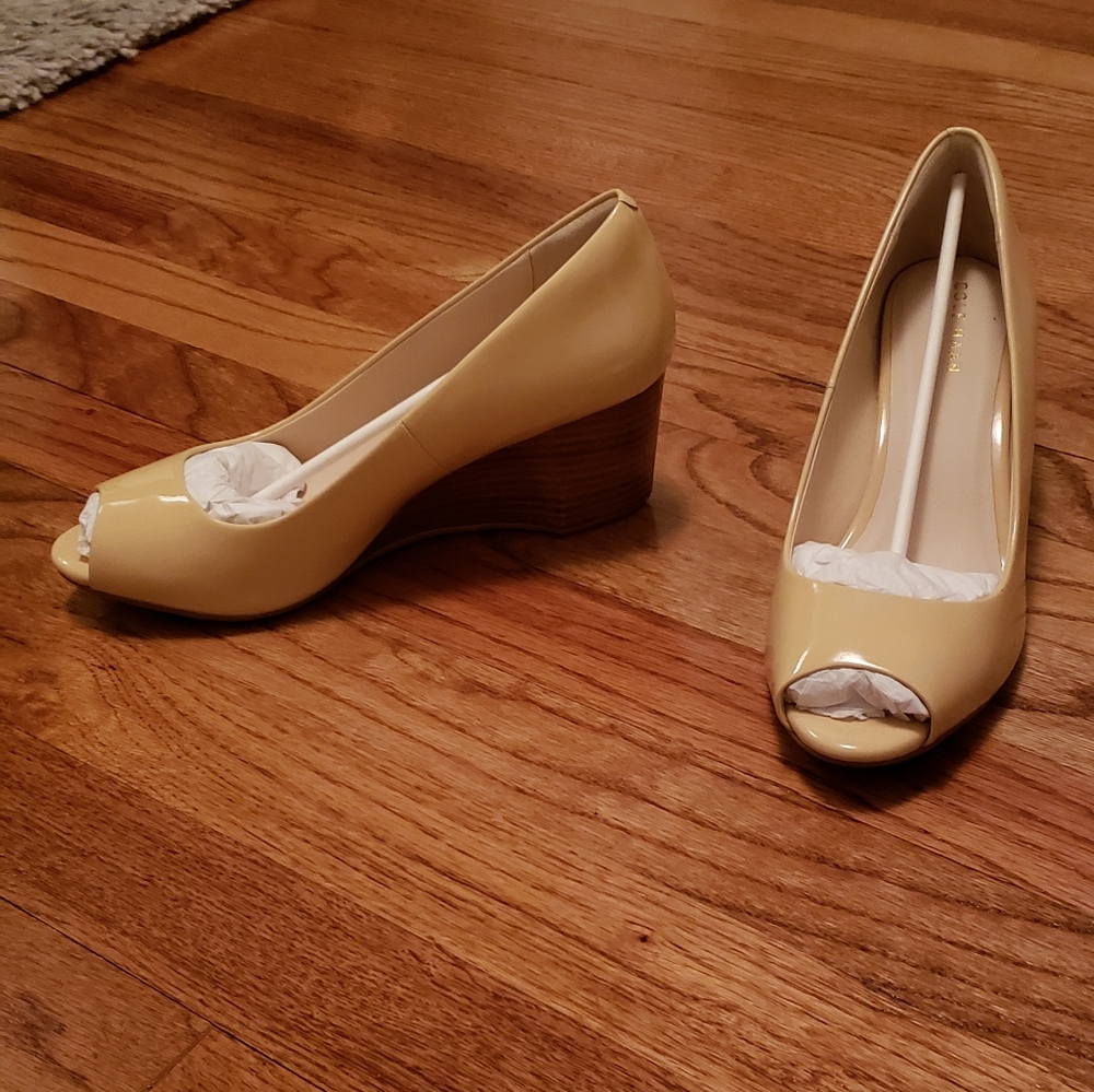 Cole Haan Sadie Open Toe Wedge